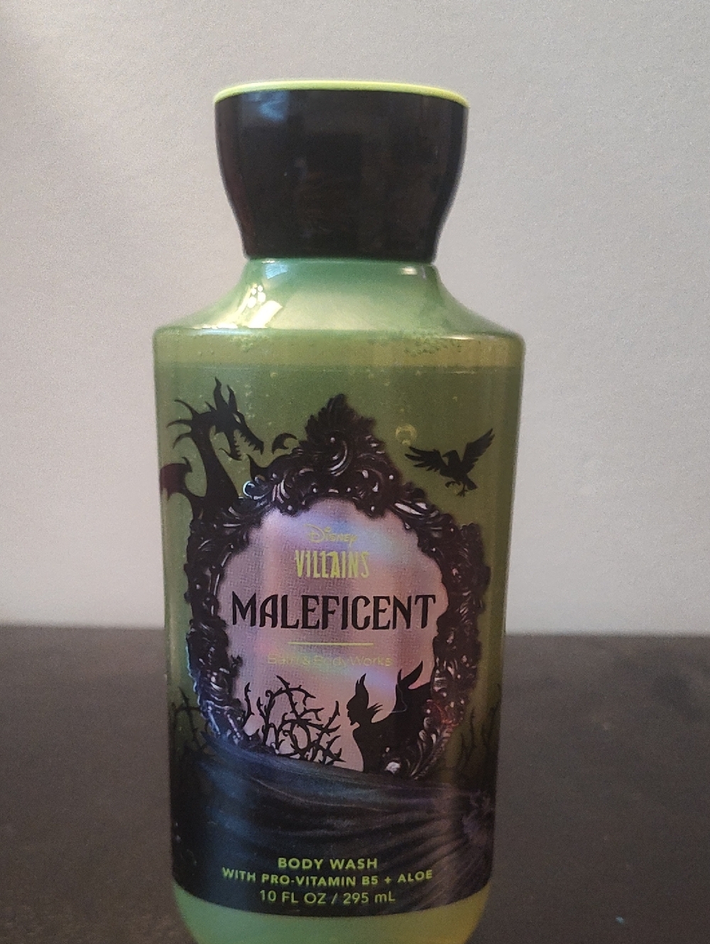 Bath & Body Works Green and Black Maleficent Villains Body Wash